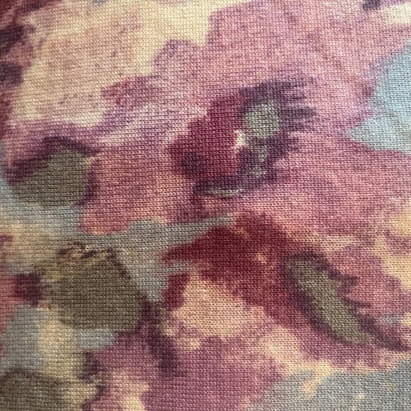 Talbots Print Merino Wool Cardigan - Picture 6 of 6